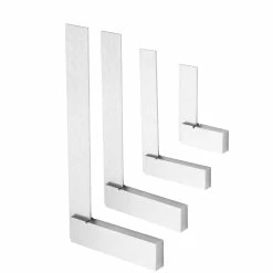 Flash Sale ⌛ STEEL SQUARE SET 4 PC: 2IN. 3IN. 4IN. AND 6IN. 🤩