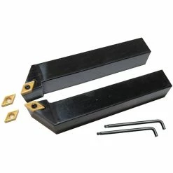 Top 10 🎁 IND.TURNING TOOL SET OF 2PC W/4PC INSERT B3338 🌟