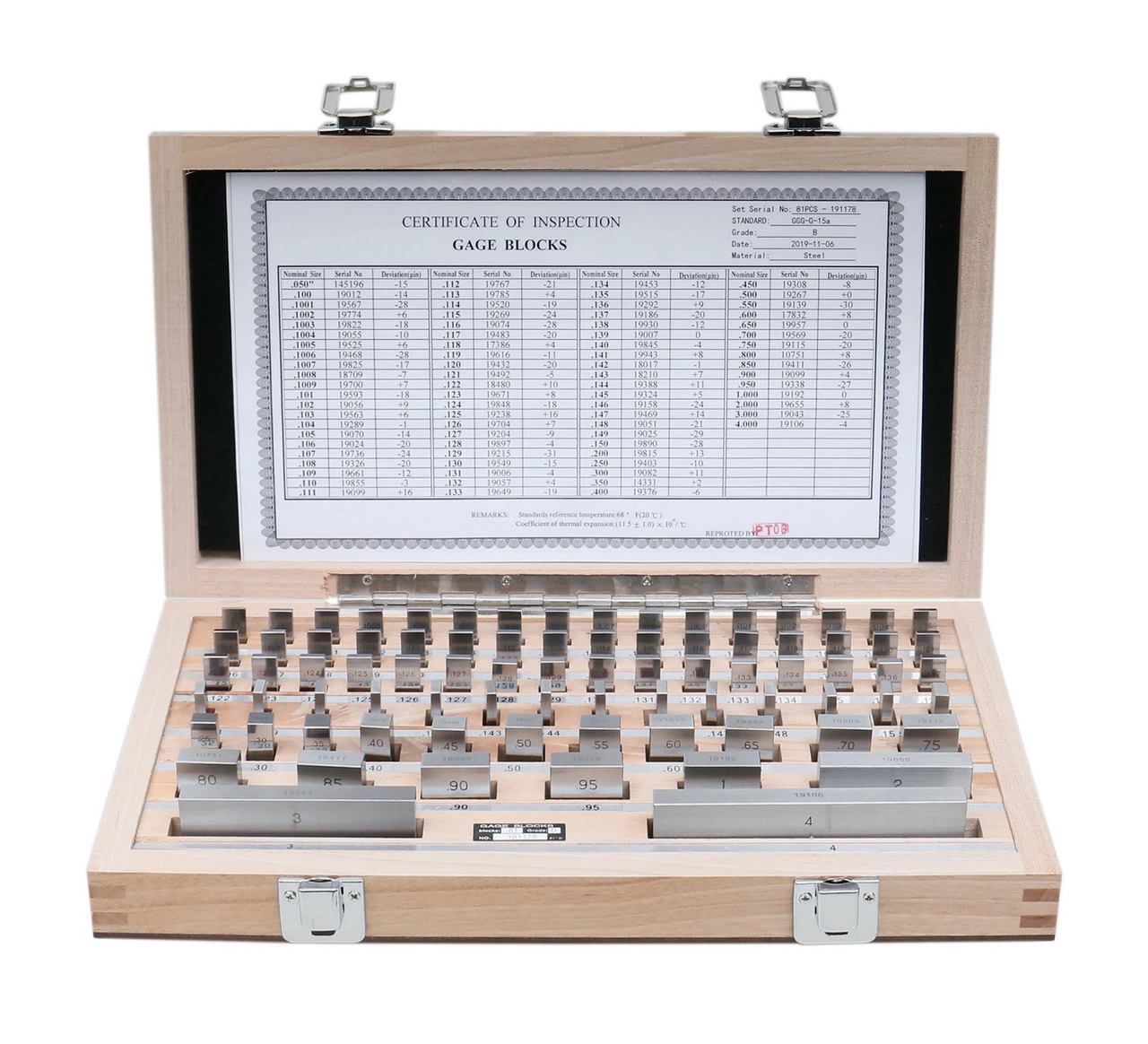 Discount ๐ 81PC STEEL GAUGE BLOCK SET GRADE AS 2 ๐คฉ 3 Discount ๐ 81PC STEEL GAUGE BLOCK SET GRADE AS 2 ๐คฉ
