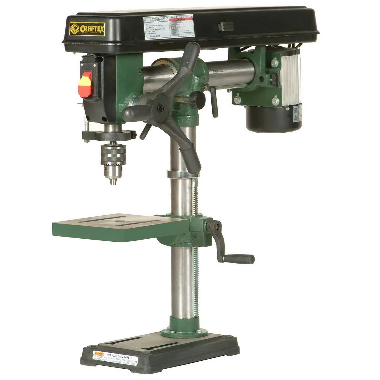 Cheapest 🔔 DRILL PRESS RADIAL 1/2HP CSA CRAFTEX CT020N 💯 3 Cheapest 🔔 DRILL PRESS RADIAL 1/2HP CSA CRAFTEX CT020N 💯